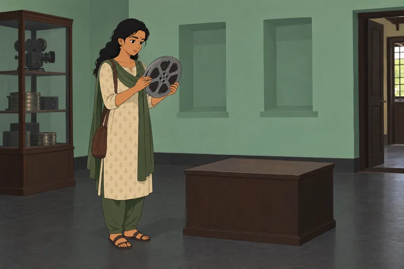 Malayalam Cinema Quiz enters a film archive.