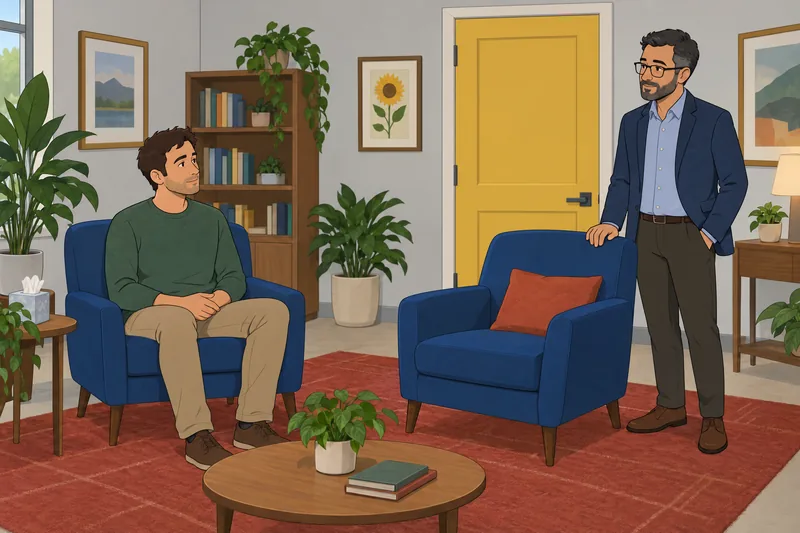Male Archetype Test captures calm emotional listening.