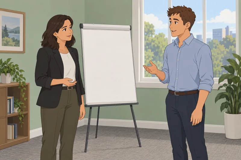 Manager and Communication shows attentive listening.