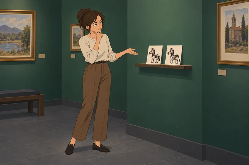 Quiz de memoria muestra una duda visual.
