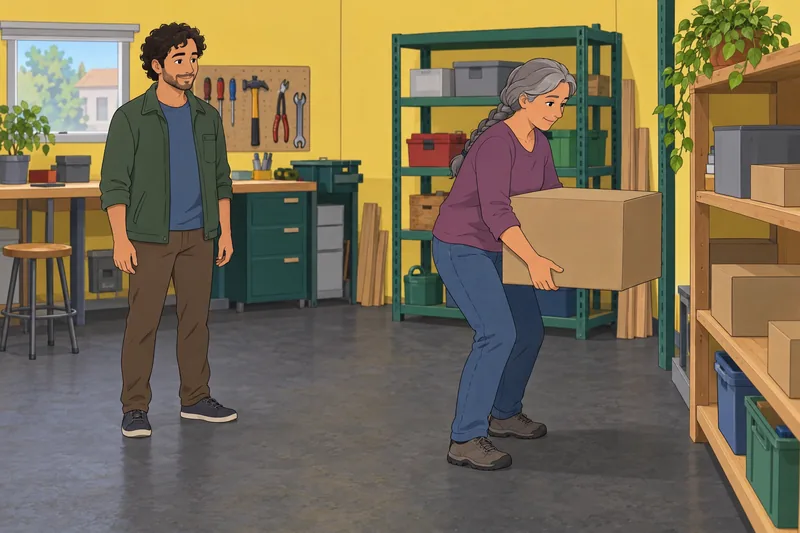 Masochist Test shows a volunteer carrying a burden.