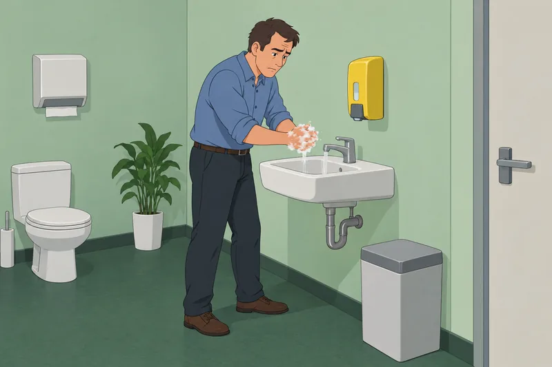 Maudsley Obsessive-Compulsive Inventory shows careful handwashing.