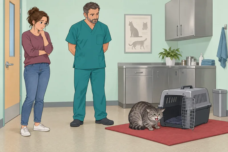 Meaw Quiz shows a cat's warning hiss.