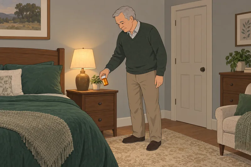 Medication Adherence Scale during a bedside medicine routine.