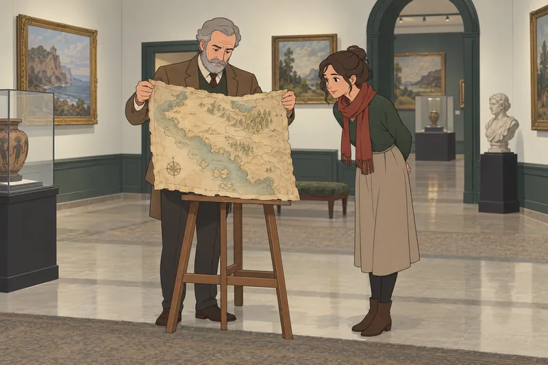 Una sala muestra el cuestionario sobre el mapa.