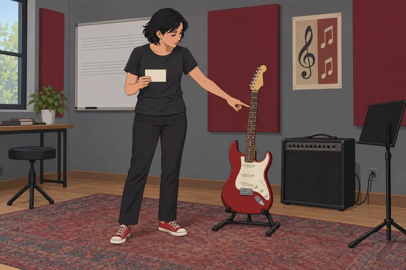 Metal Quiz shows a guitarist testing knowledge.