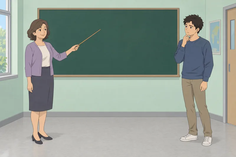 Suggestibility Scale Test shows a hesitant student.