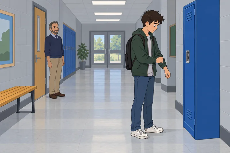 El método para medir observa una puerta cerrada.