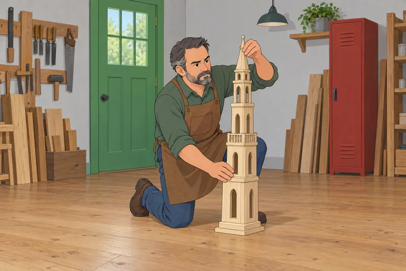 Ambition Assessment Test shows a craftsman building.