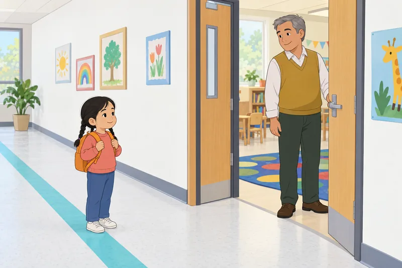 Preschool Cultural Congruence shows backpack independence.