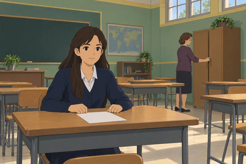 método para estudiar muestra preparación ante el examen.
