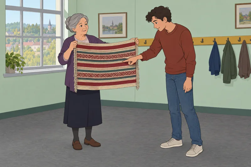 Assessment of Representations depicts cultural exchange.