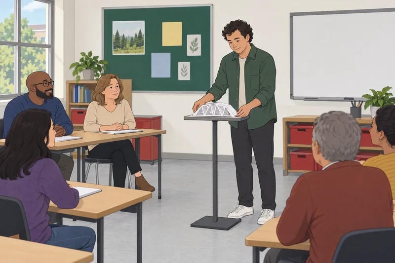 La metodología para estudiar observa un cambio ecológico.