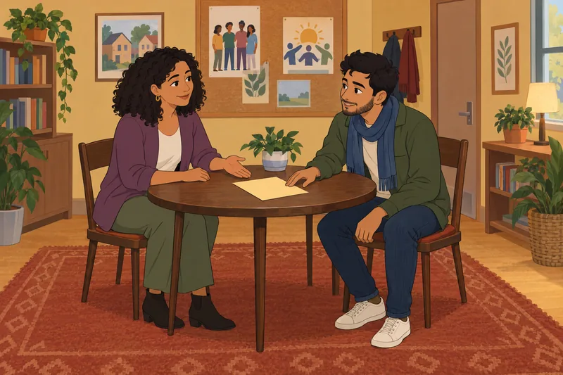 Everyday Dialogues Questionnaire shows a respectful invitation discussion.