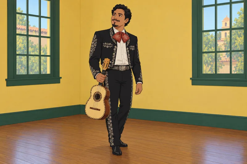 Quiz sobre México en un aula musical.