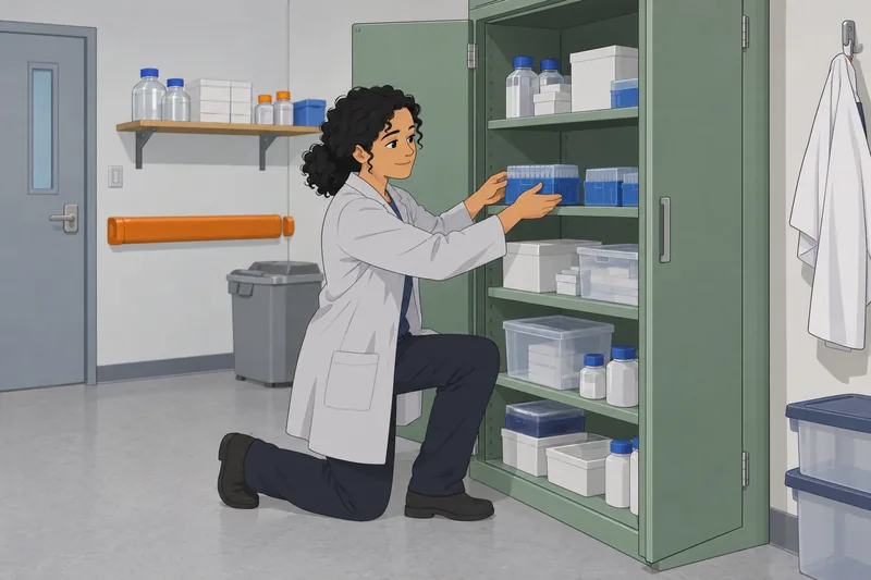 Micropipette Quiz highlights careful tip-rack storage.