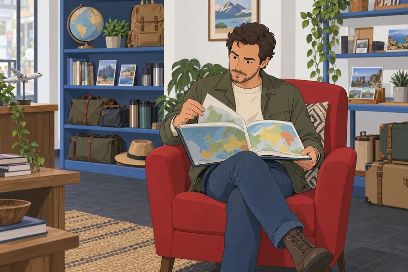 Middle East and atlas guide a traveler.