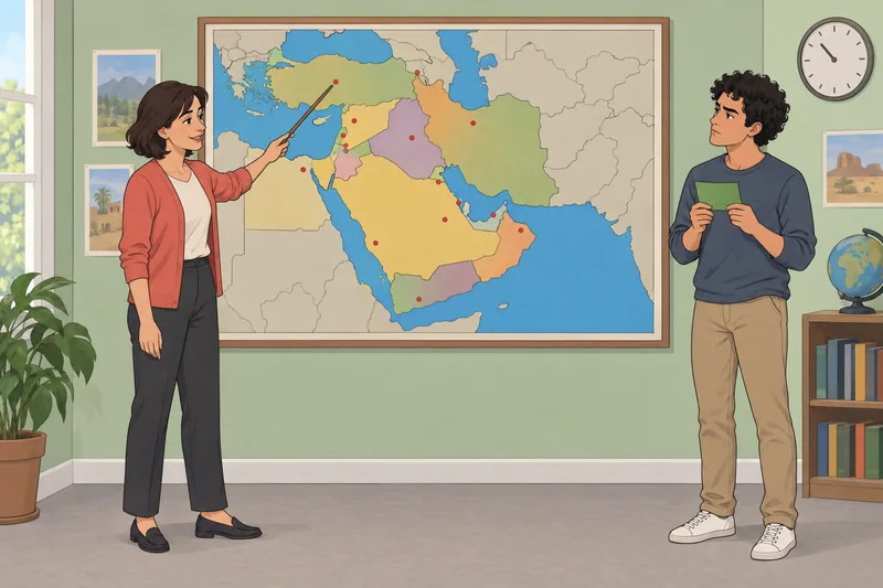 Middle East Capitals quiz tests regional recall.