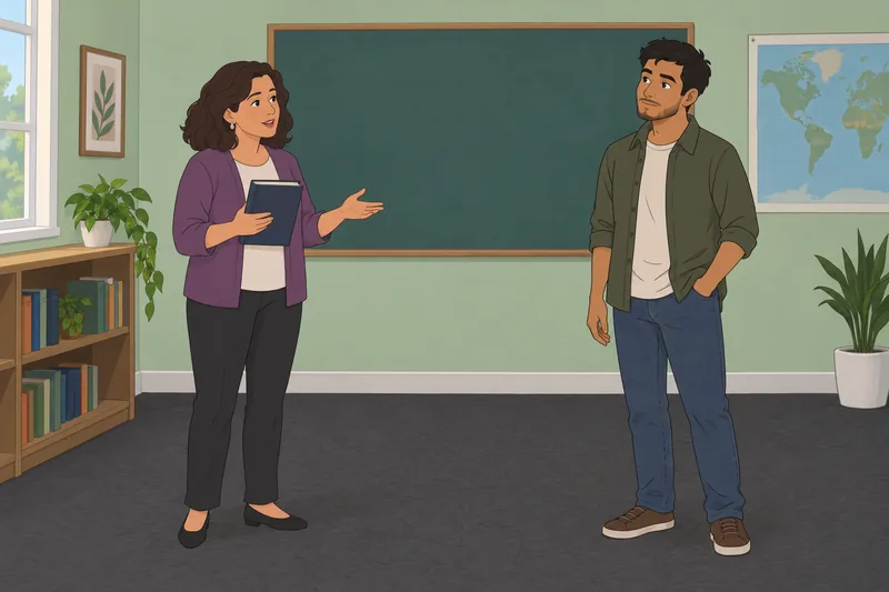MILF Quiz shows a calm language discussion.