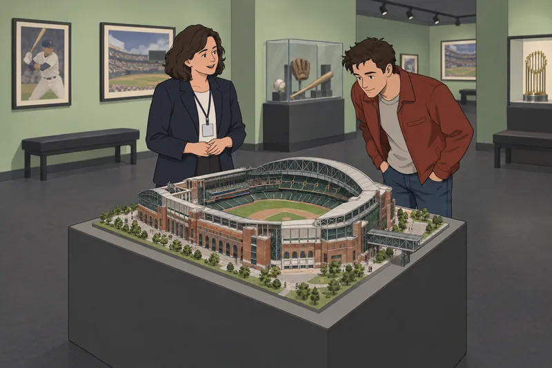 El cuestionario sobre estadios muestra una maqueta.