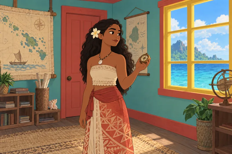 Moana Personality Quiz follows a calm compass choice.
