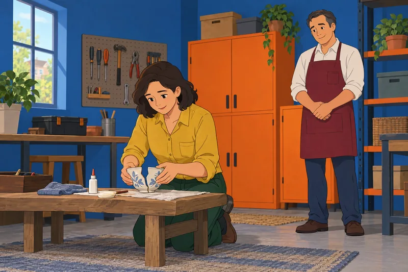 Moral Readiness for careful household repair.