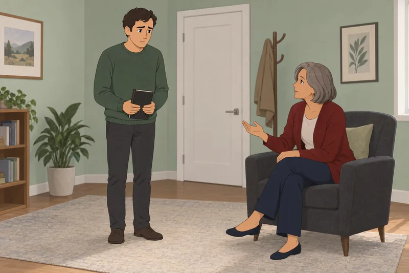 Moral Scrupulosity OCD appears during a reassurance conversation.