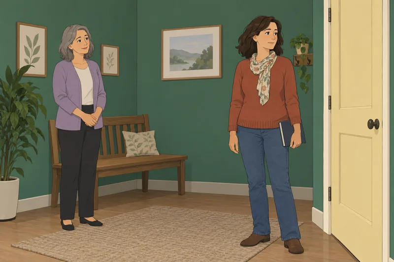 El cuestionario de satisfacción muestra reflexión serena.