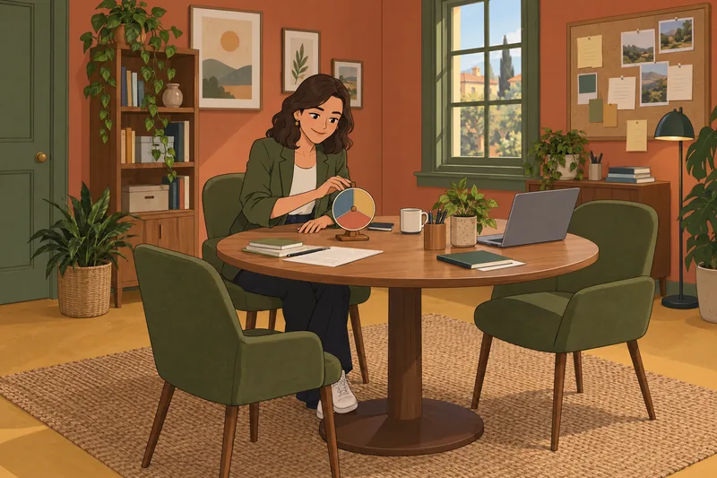 Esta escena muestra motivación en la actividad laboral.