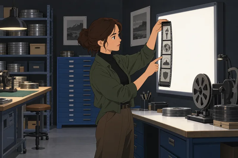 Movie Studio Logos appear on a film strip.