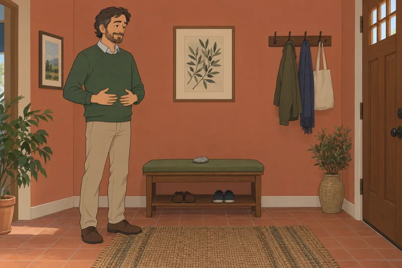 La evaluación multidimensional de un hombre atento aparece.