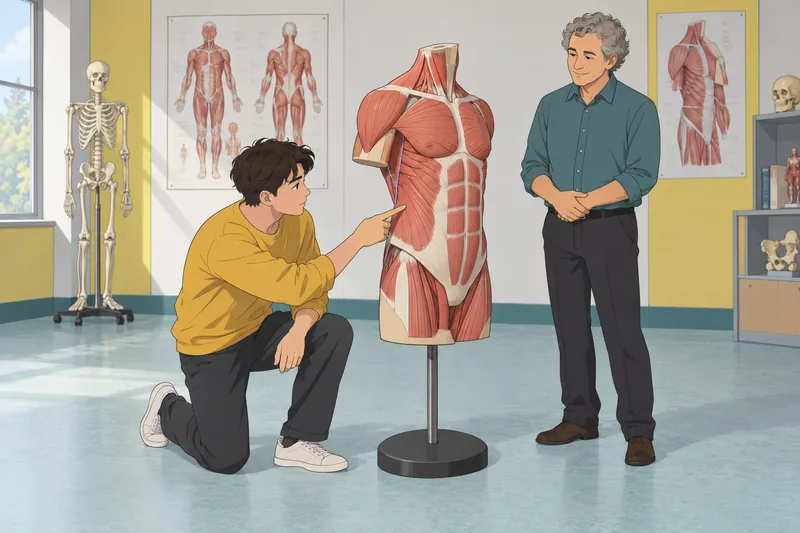 Muscles of the trunk quiz shows anatomy study.