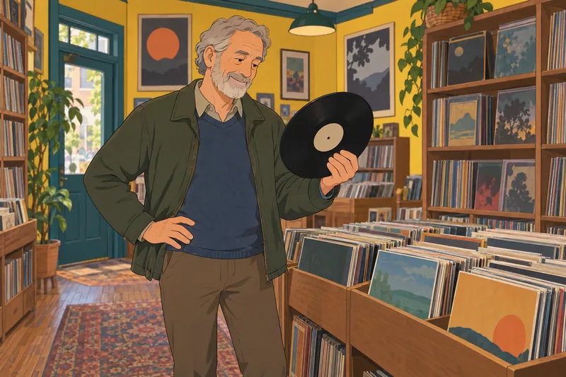 Quiz de estilo explora un disco.