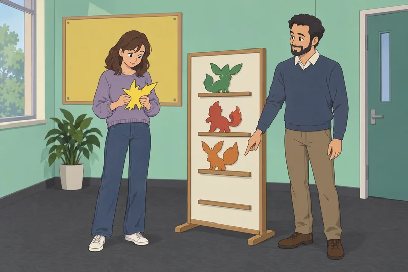 El cuestionario mi Pokémon presenta una elección visual.