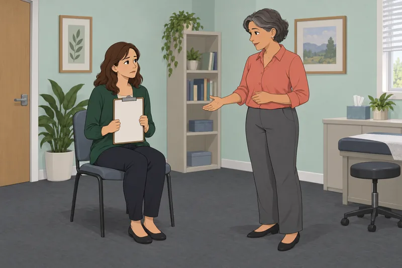 My Husband Hates: a woman seeks clinic support.