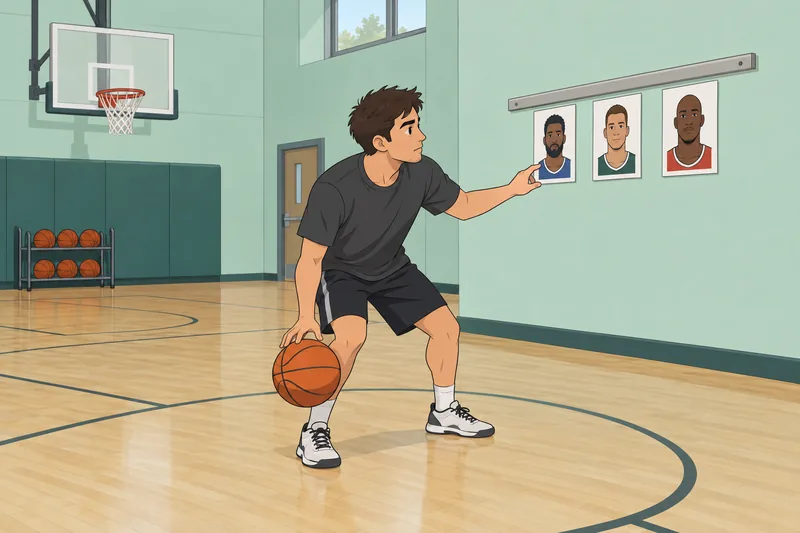 Name Every NBA shows a fan identifying players.