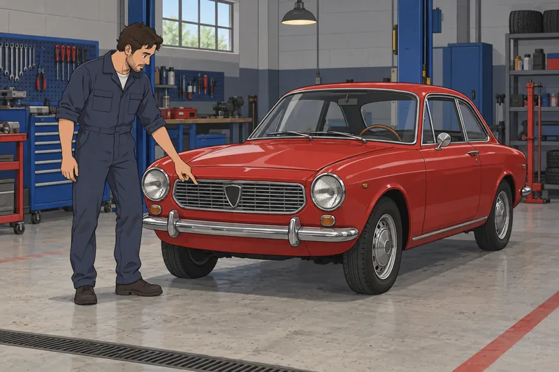 Name That Car in the workshop.