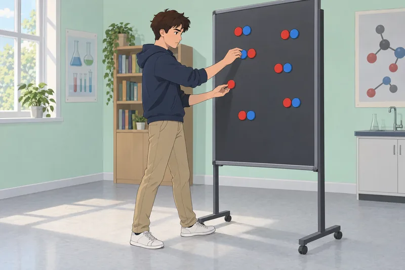 Naming Ionic Compounds appears in a chemistry classroom.
