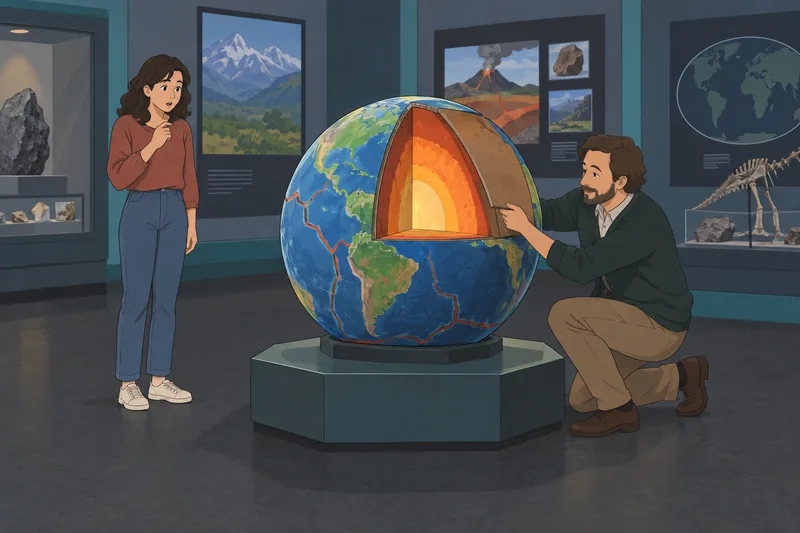 El cuestionario sobre la naturaleza presenta capas terrestres.