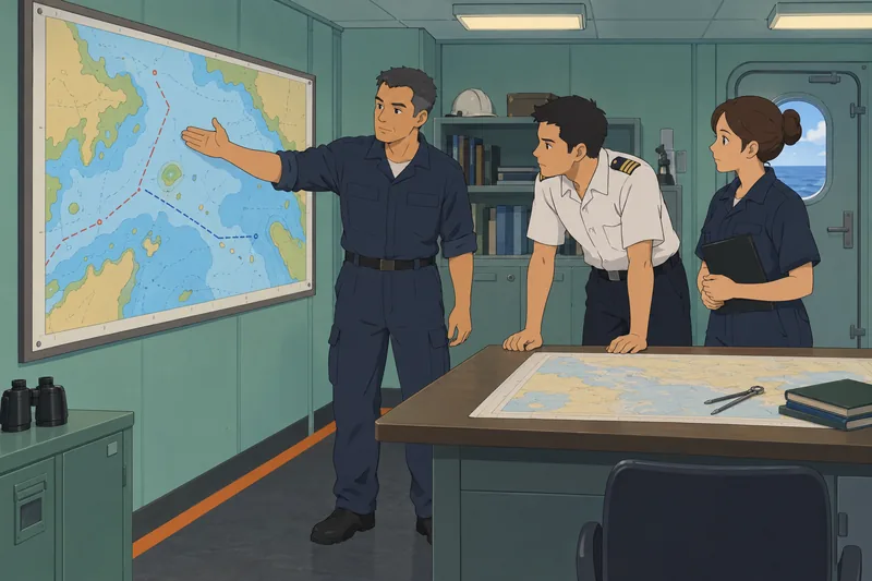 Navy Career Quiz shows a chart briefing.