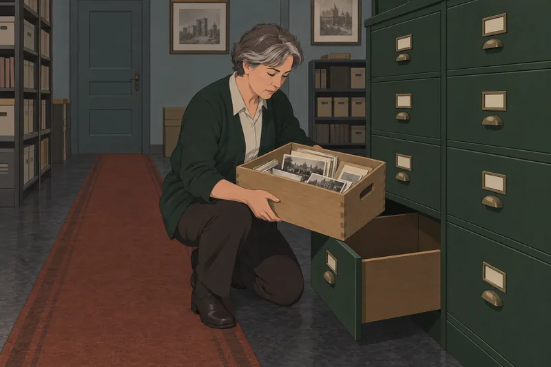 Nazi Quiz follows a quiet archive review.