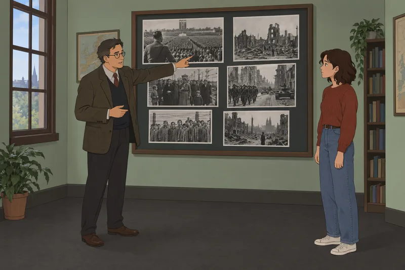 Nazi Quiz shows a focused history lesson.