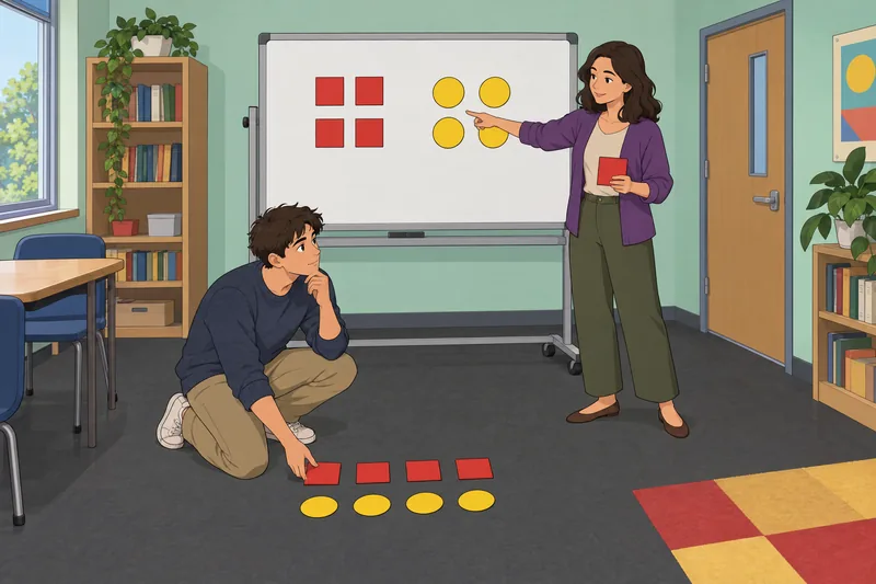 Necessary and Sufficient lesson shows a logic board.