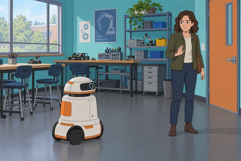 Esta escala de actitud muestra cautela ante robots.