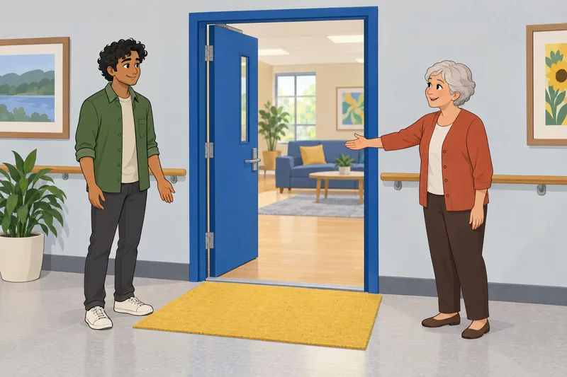 Neuroception of Psychological captures a quiet hallway.