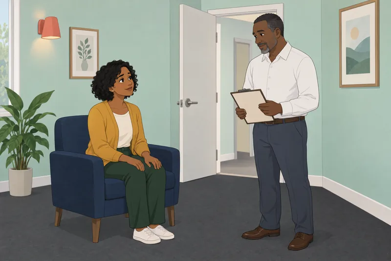 Neuroception of Psychological depicts a calm clinic.