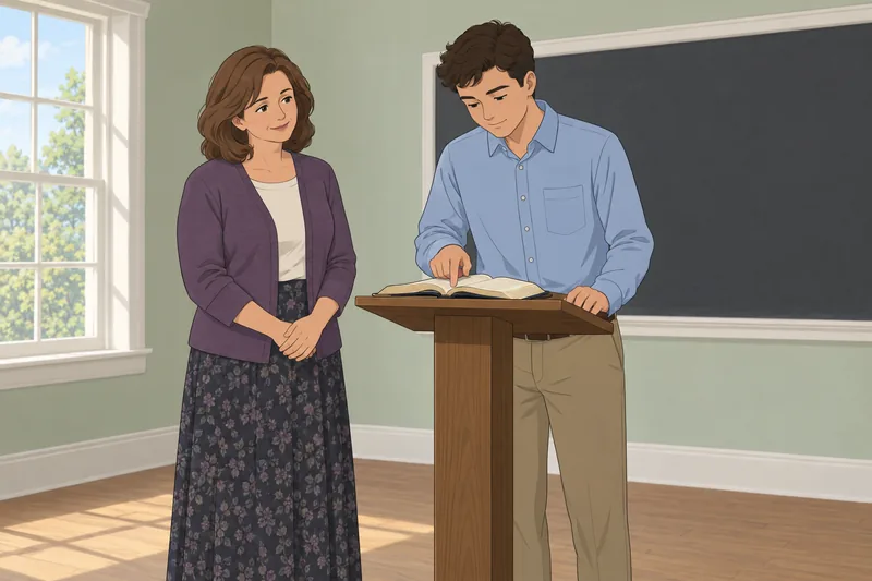 Cuestionario bíblico sobre el Nuevo Testamento en clase.