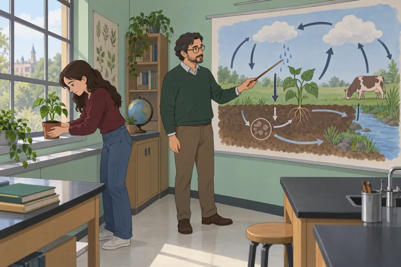 Un cuestionario sobre el ciclo muestra raíces.
