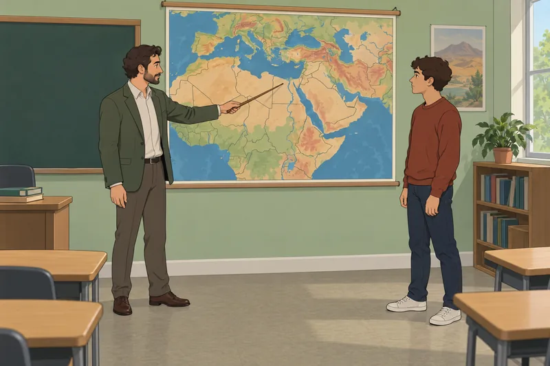 North Africa and Southwest Asia map guides review.