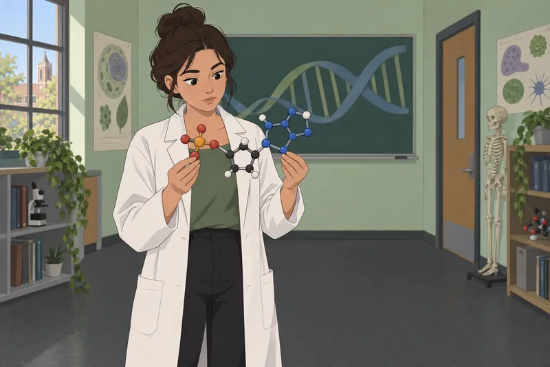 Nucleotide Quiz shows a nucleotide model.